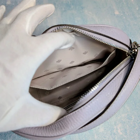 Kate Spade Pebbled Leathe Crossbody with Tassel - Picture 6 of 9